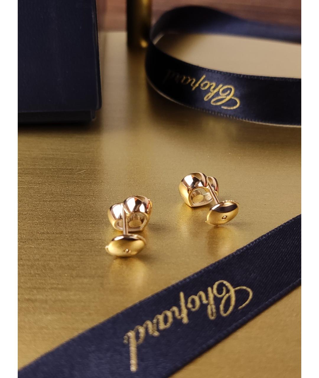 CHOPARD Золотые серьги из розового золота, фото 3