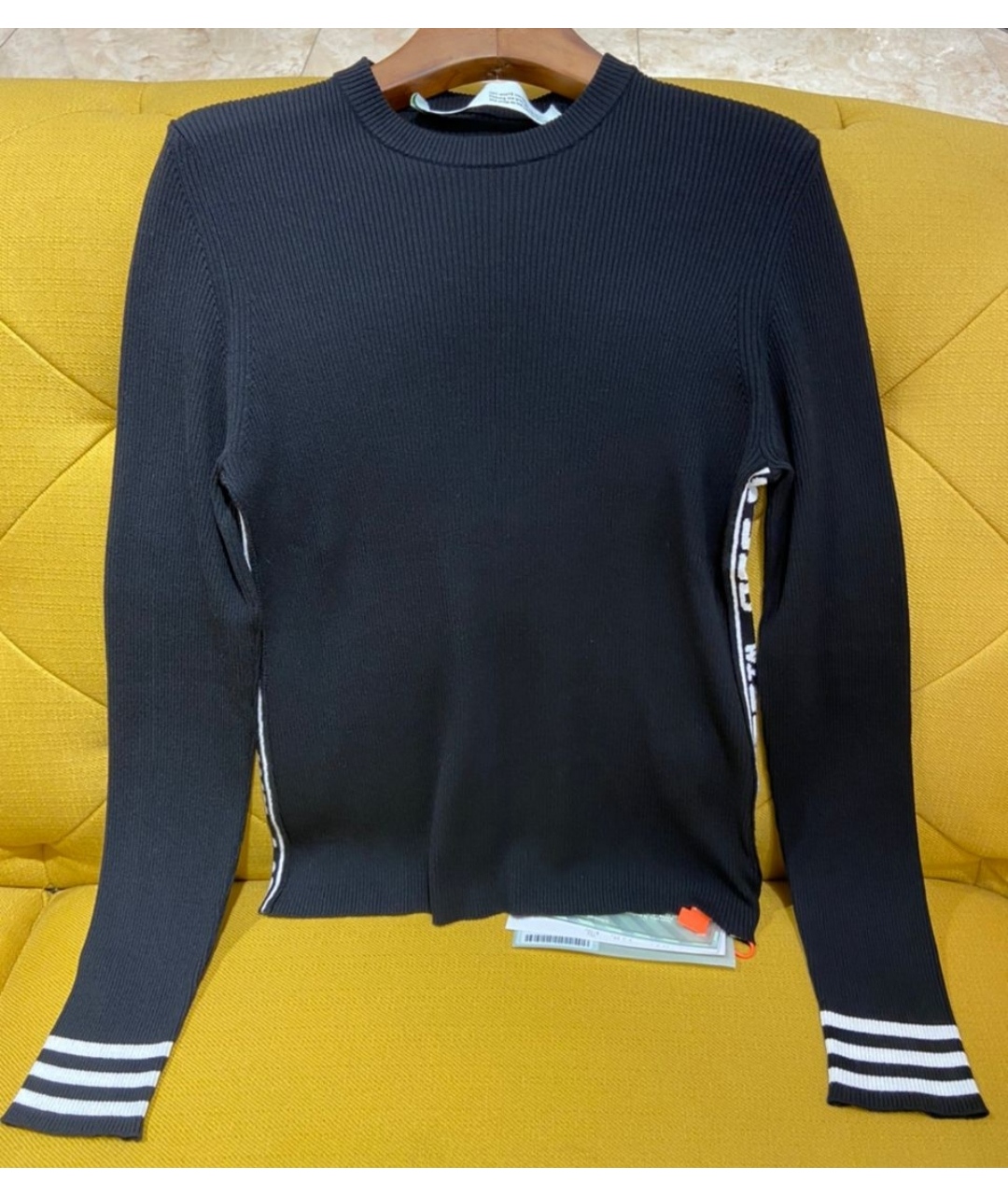 OFF-WHITE Черный джемпер / свитер, фото 2