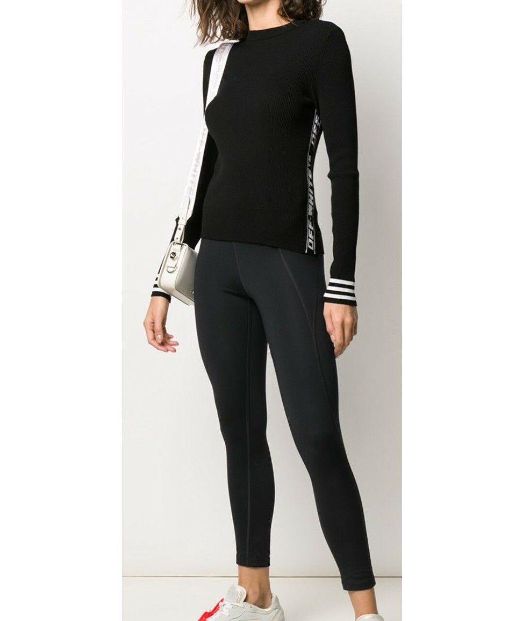 OFF-WHITE Черный джемпер / свитер, фото 6