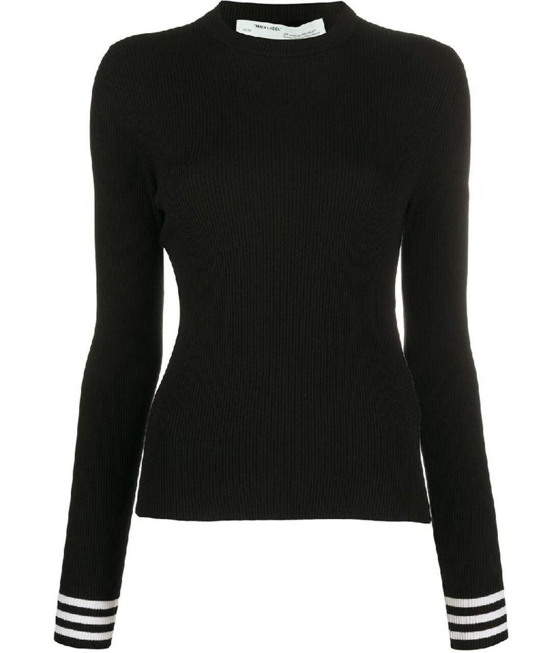 OFF-WHITE Черный джемпер / свитер, фото 1