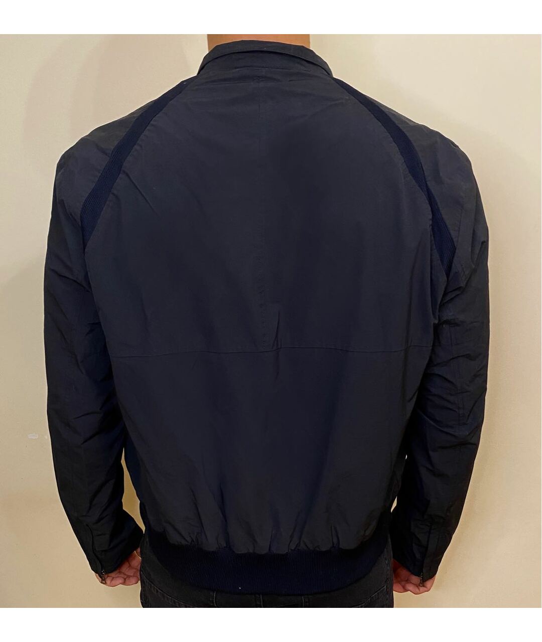 CORTIGIANI Черная полиэстеровая куртка, фото 2