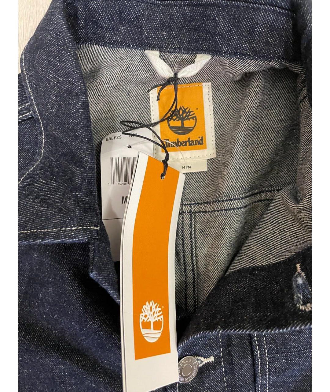 TIMBERLAND Темно-синяя деним куртка, фото 3