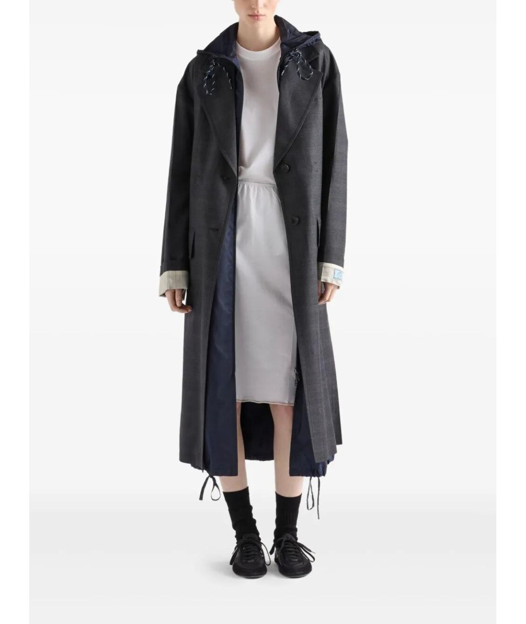 PRADA Белая хлопковая футболка, фото 2