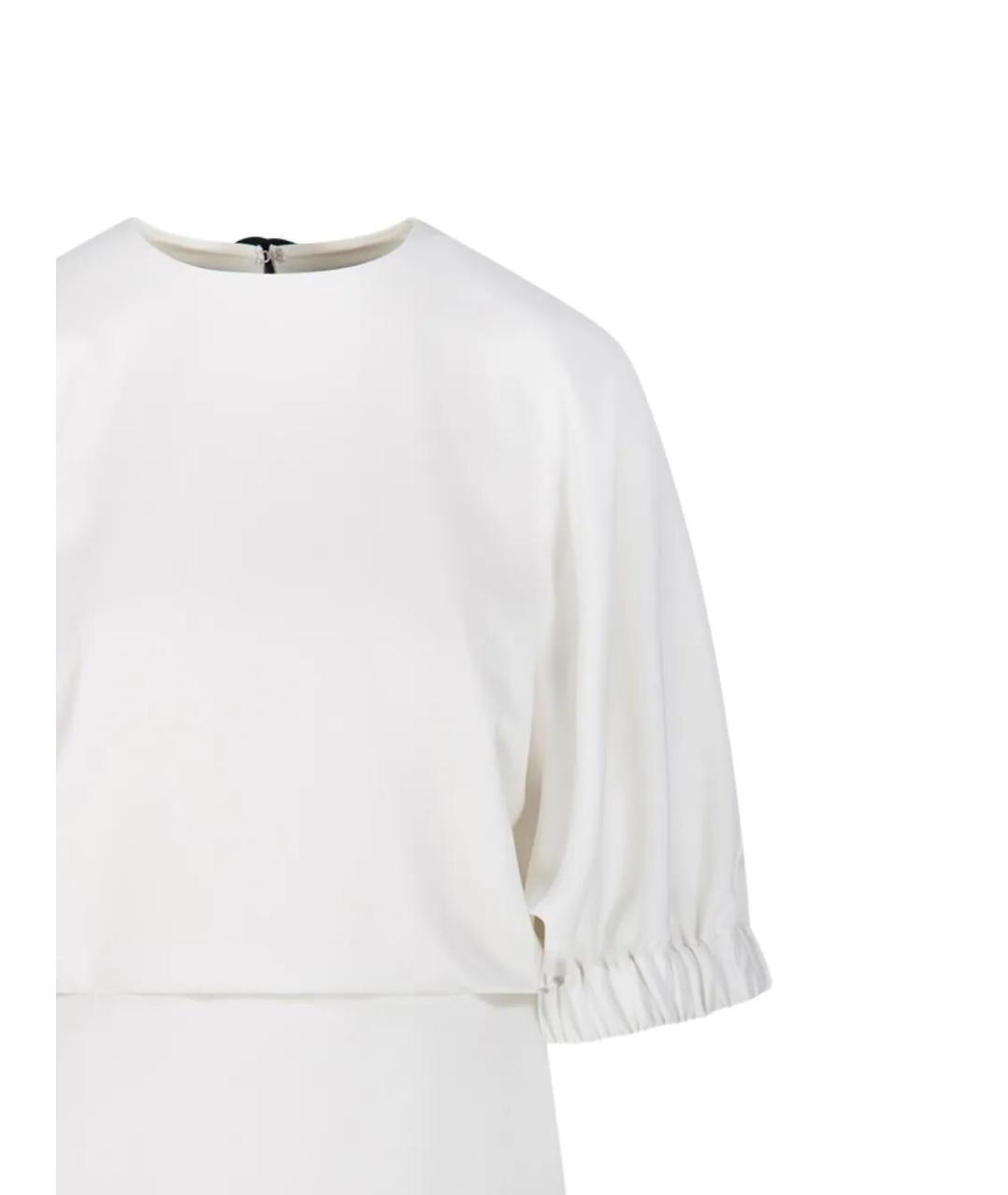 MAX MARA Белое повседневное платье, фото 4