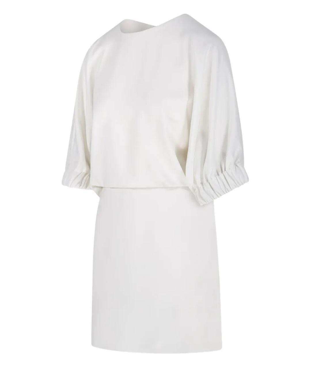 MAX MARA Белое повседневное платье, фото 3