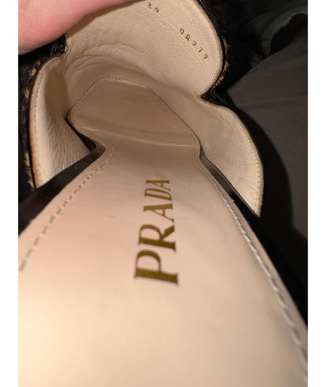 PRADA Мульти кожаные мюли, фото 5