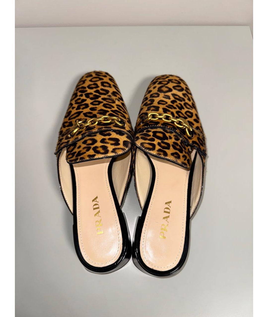 PRADA Мульти кожаные мюли, фото 2