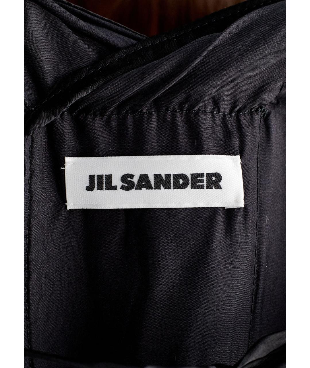 JIL SANDER Черное вечернее платье, фото 5