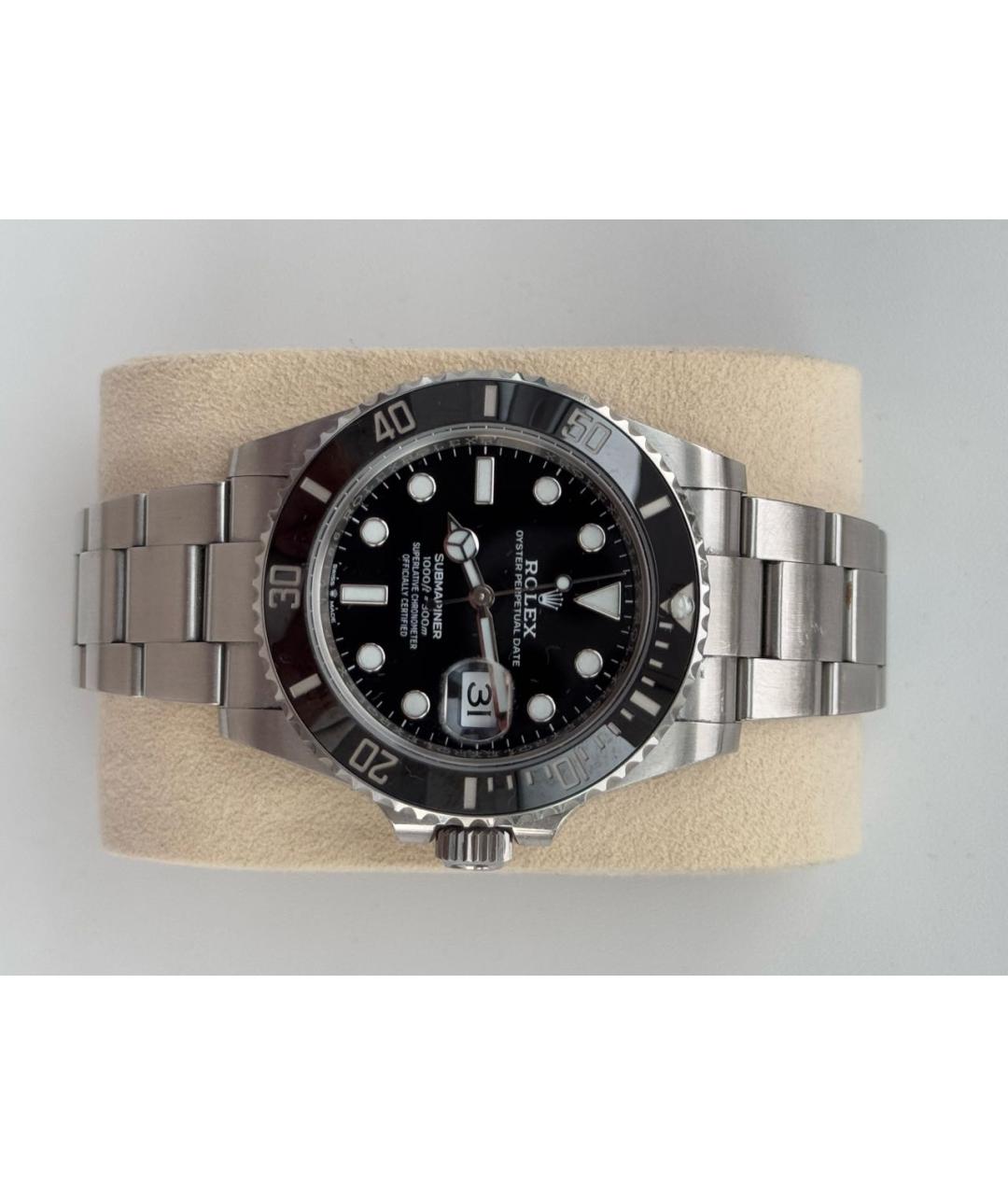 ROLEX Серебряные металлические часы, фото 2