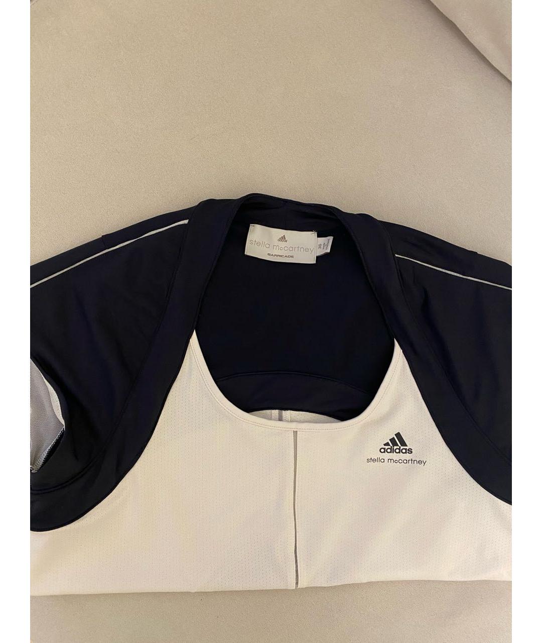 ADIDAS BY STELLA MCCARTNEY Темно-синяя полиэстеровая футболка, фото 6