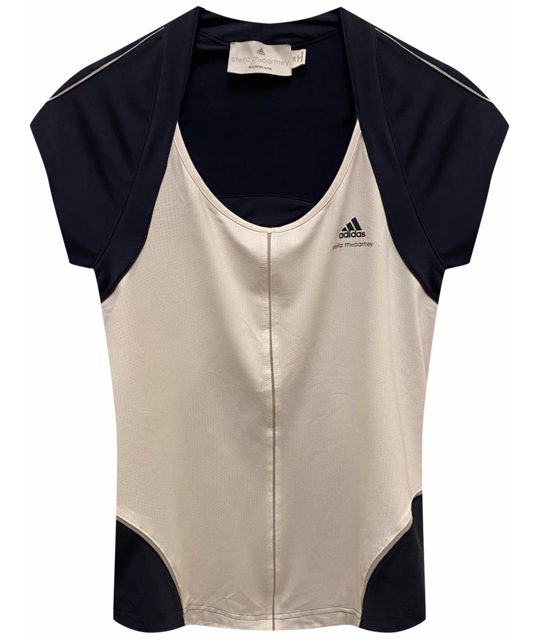 ADIDAS BY STELLA MCCARTNEY Темно-синяя полиэстеровая футболка, фото 1