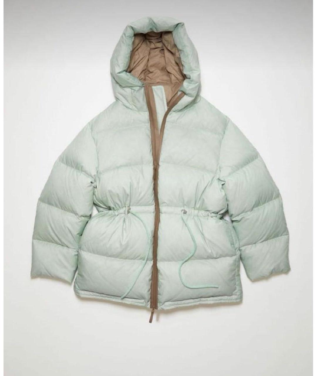ACNE STUDIOS Бирюзовый пуховик, фото 7