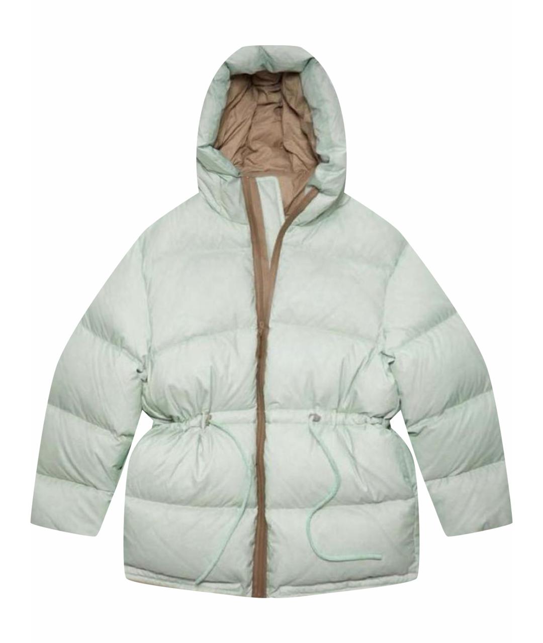 ACNE STUDIOS Бирюзовый пуховик, фото 1