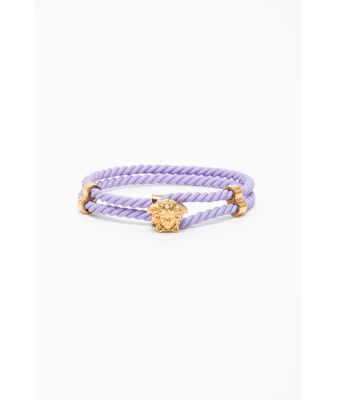 VERSACE Фиолетовый браслет, фото 4