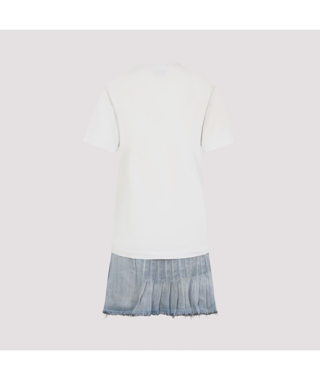 BALENCIAGA Мульти хлопковое повседневное платье, фото 3