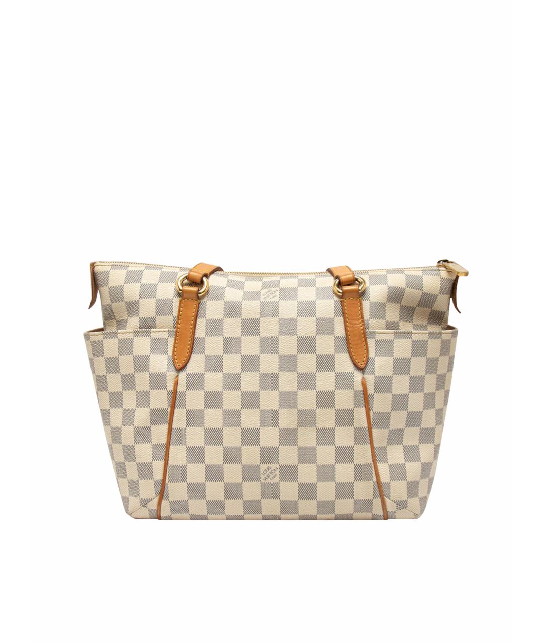 LOUIS VUITTON Белая сумка тоут, фото 1