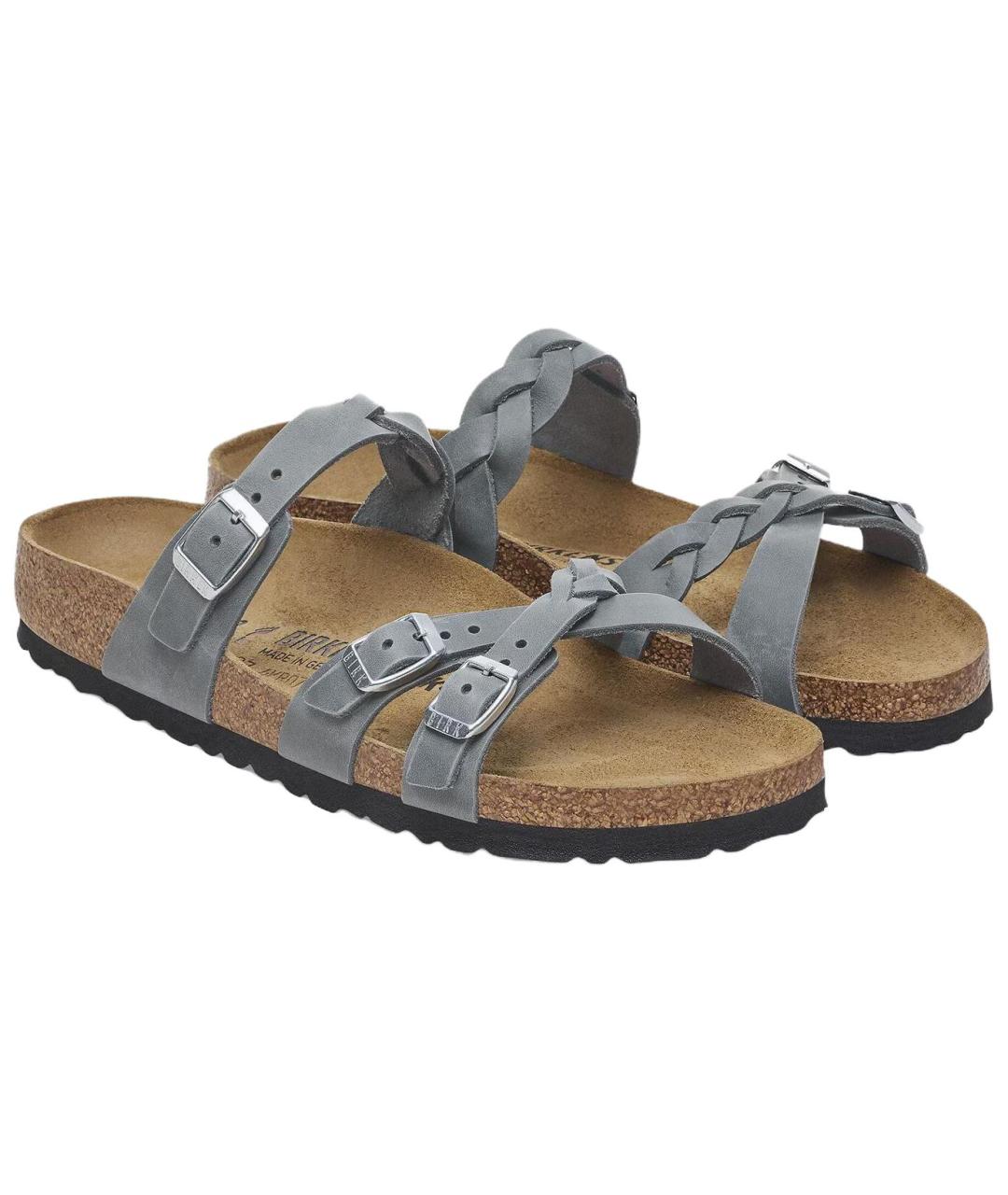 BIRKENSTOCK Серые сандалии, фото 3