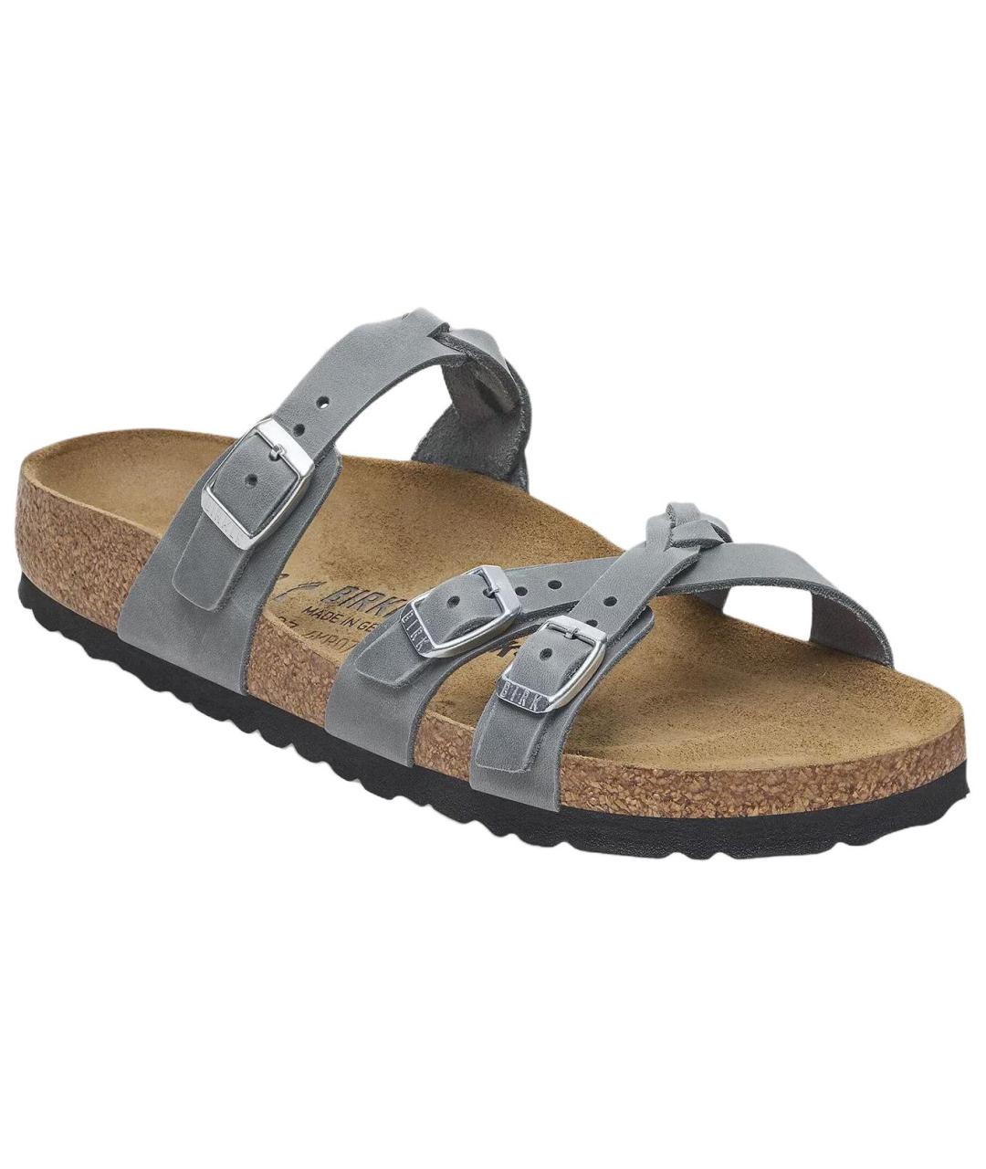 BIRKENSTOCK Серые сандалии, фото 2