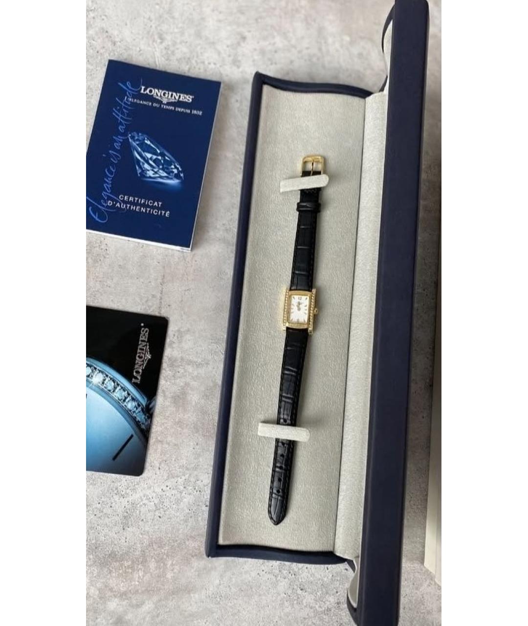 LONGINES Золотые часы из желтого золота, фото 4