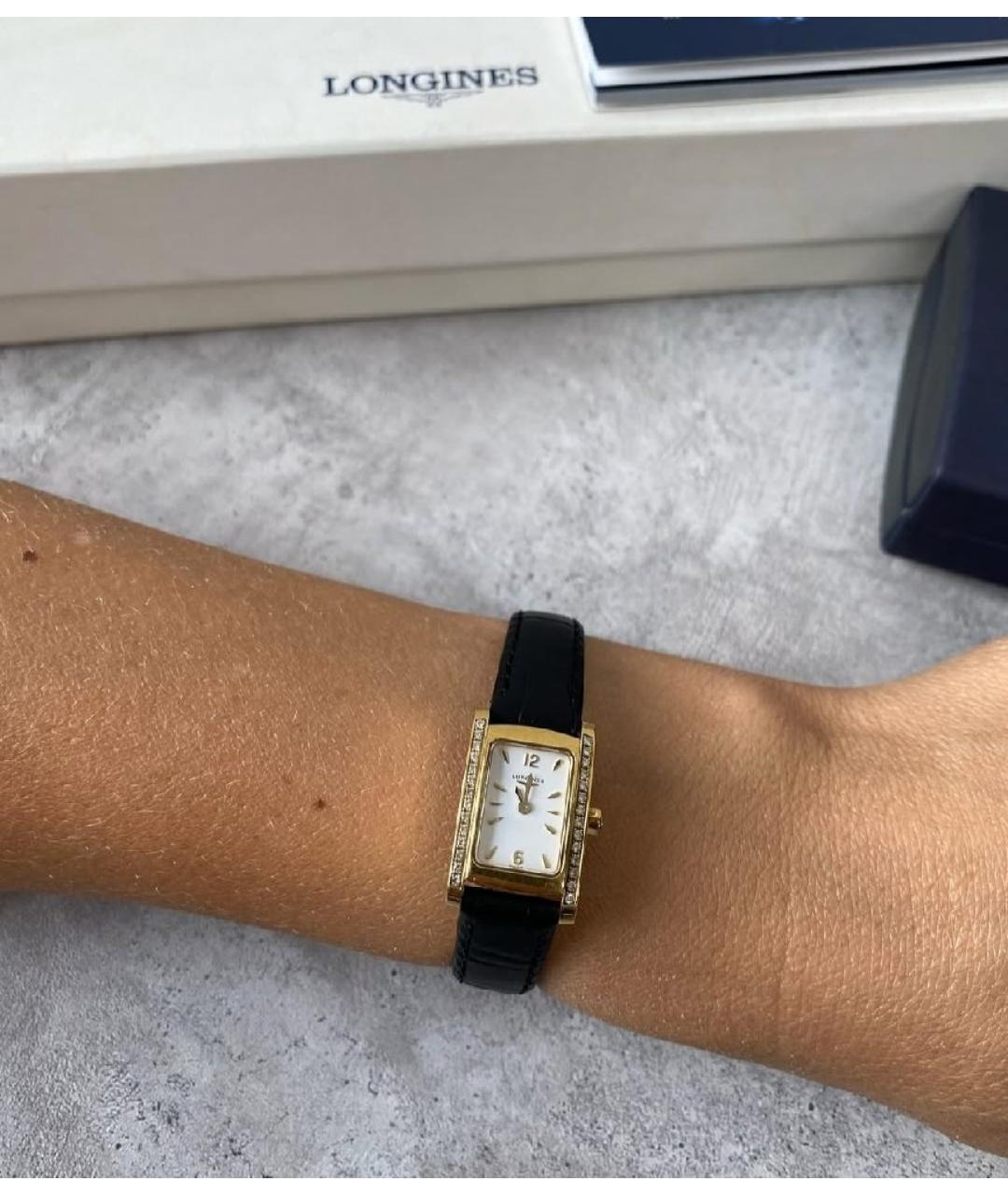 LONGINES Золотые часы из желтого золота, фото 3