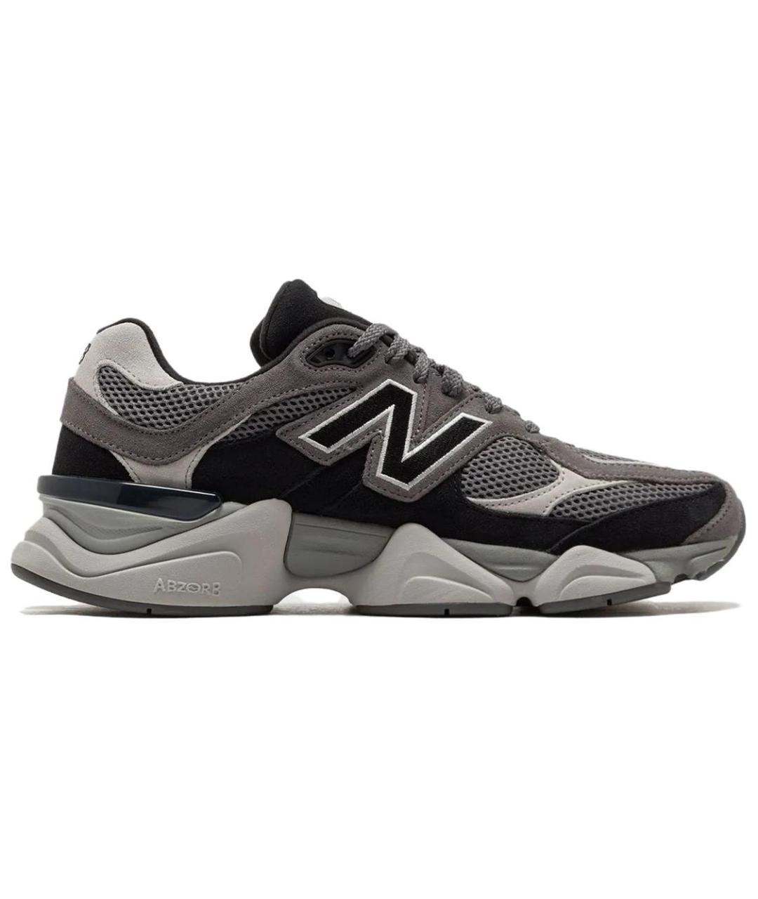 NEW BALANCE Серые низкие кроссовки / кеды, фото 1