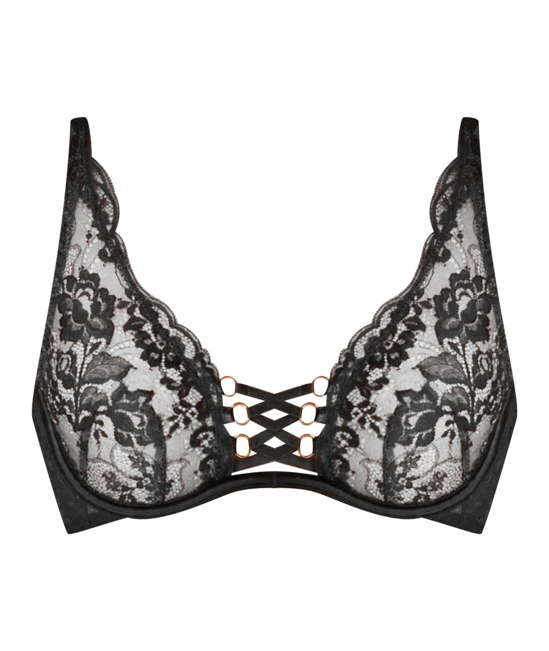 AGENT PROVOCATEUR Черный бюстгалтеры, фото 1