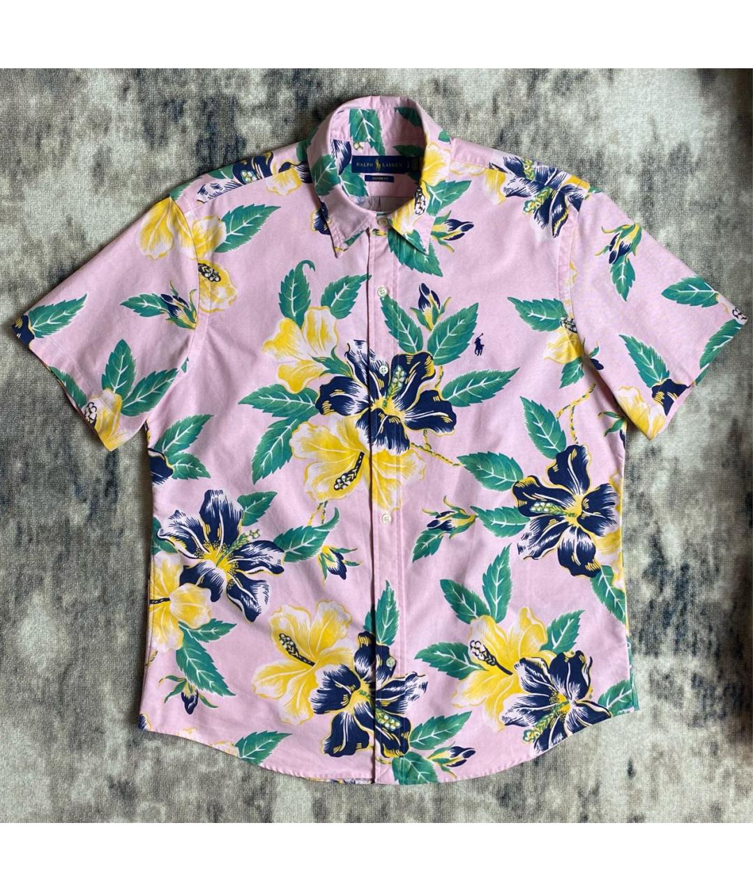 POLO RALPH LAUREN Мульти хлопковая классическая рубашка, фото 3