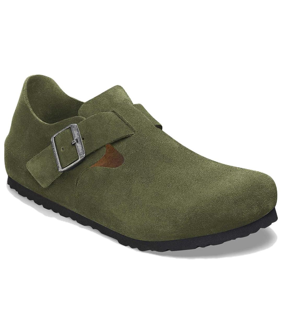 BIRKENSTOCK Зеленые сабо, фото 2