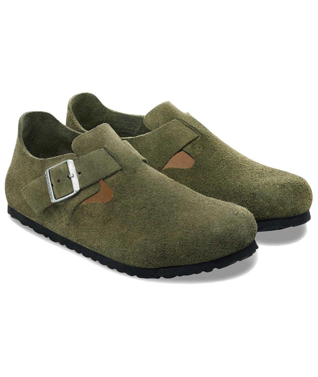 BIRKENSTOCK Зеленые сабо, фото 3