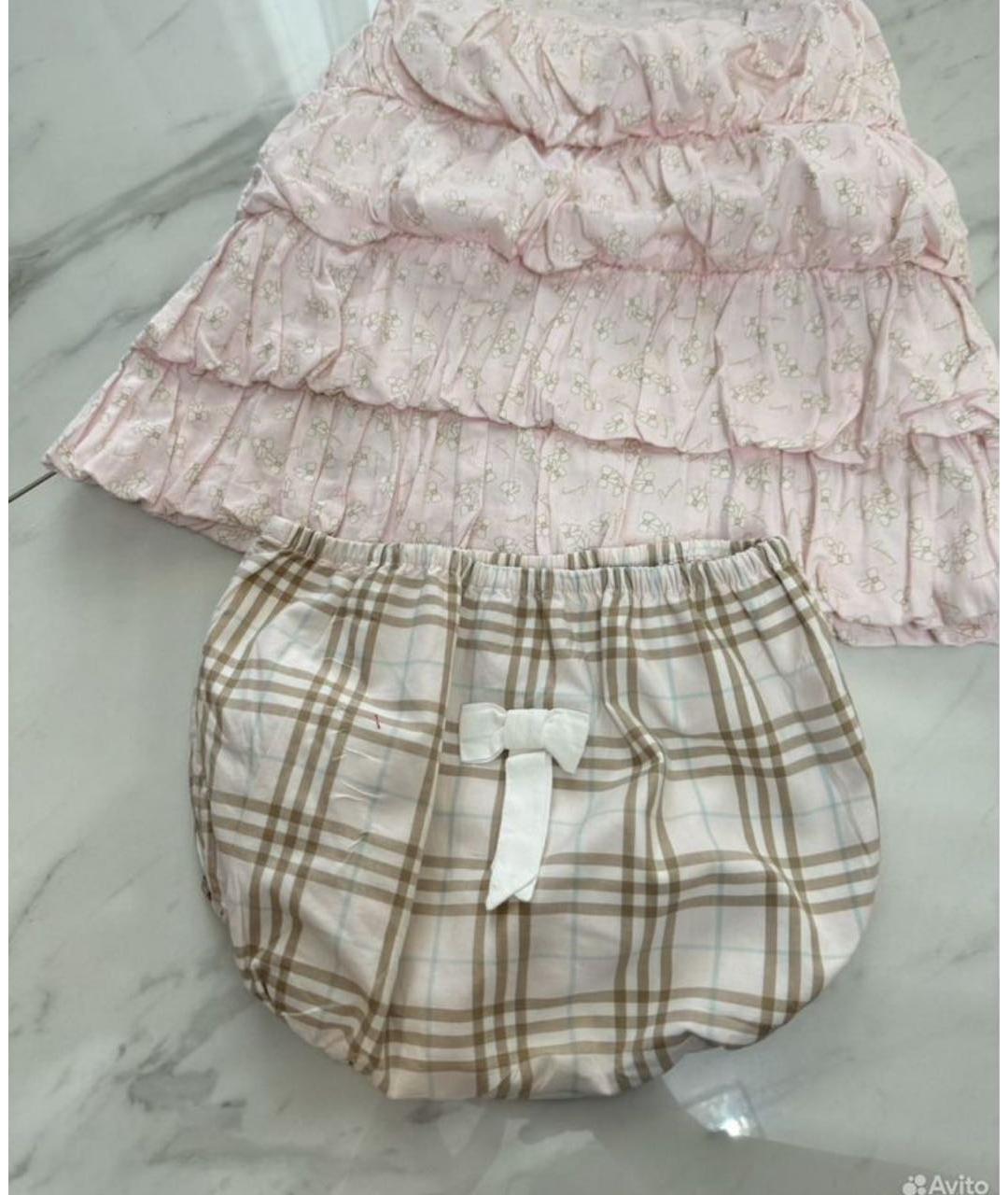 BURBERRY Бежевый комплект, фото 3