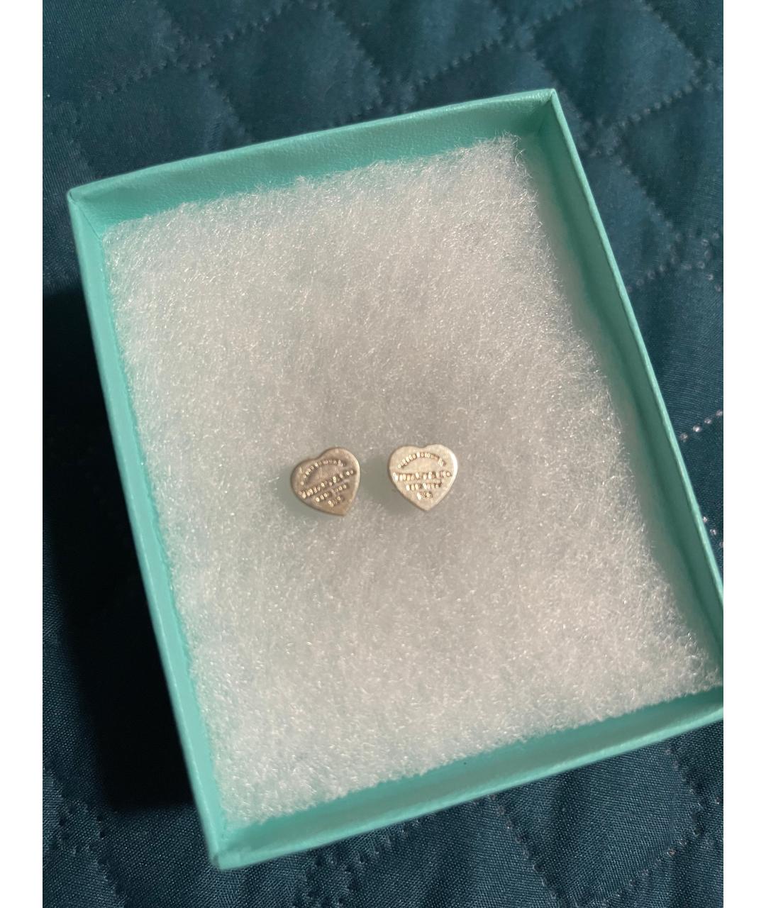 TIFFANY&CO Серебряные серебряные серьги, фото 3