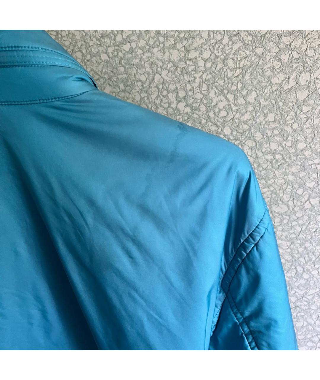 ISSEY MIYAKE Голубая полиамидовая куртка, фото 8