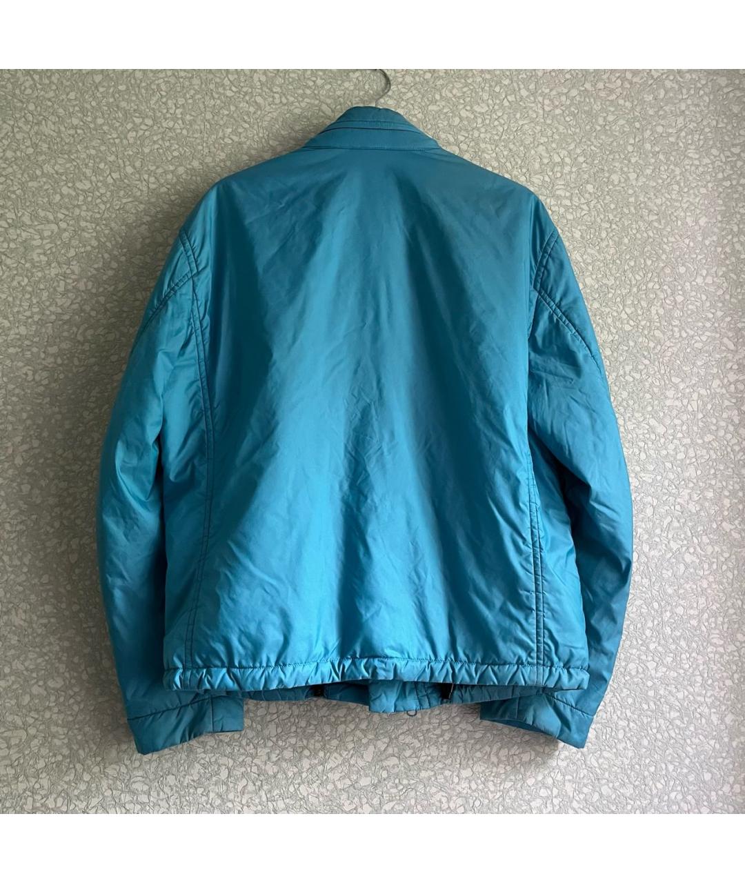 ISSEY MIYAKE Голубая полиамидовая куртка, фото 2