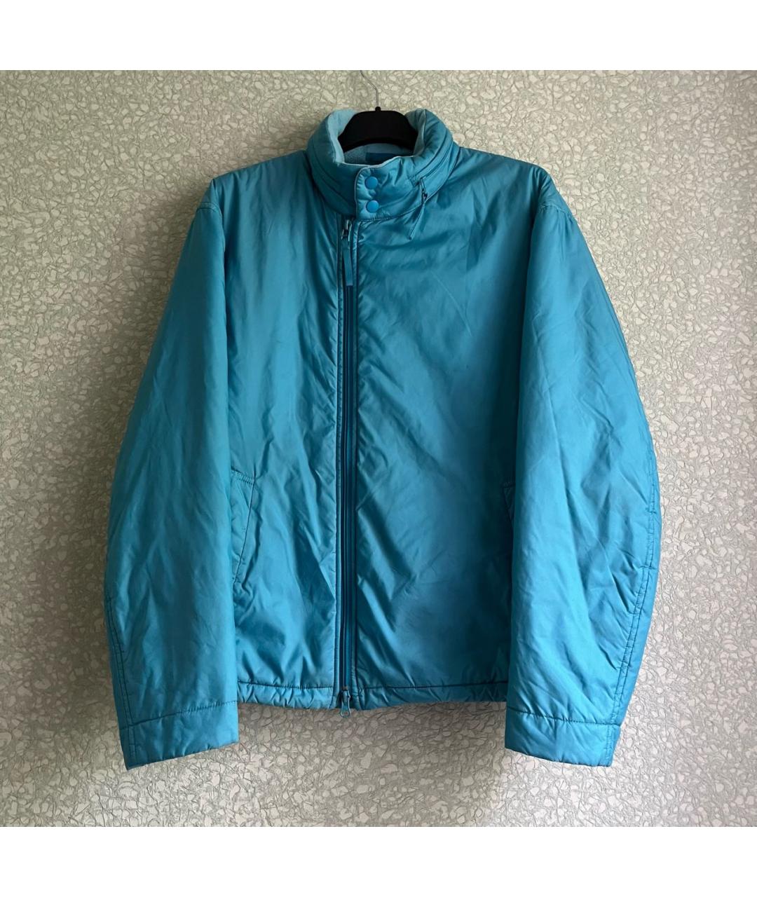 ISSEY MIYAKE Голубая полиамидовая куртка, фото 9