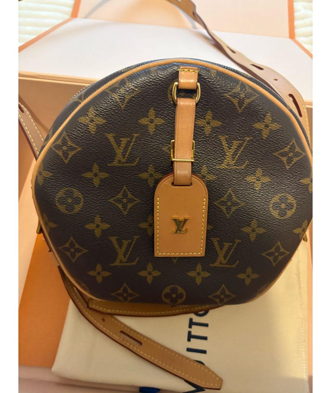 LOUIS VUITTON Коричневая сумка через плечо, фото 2