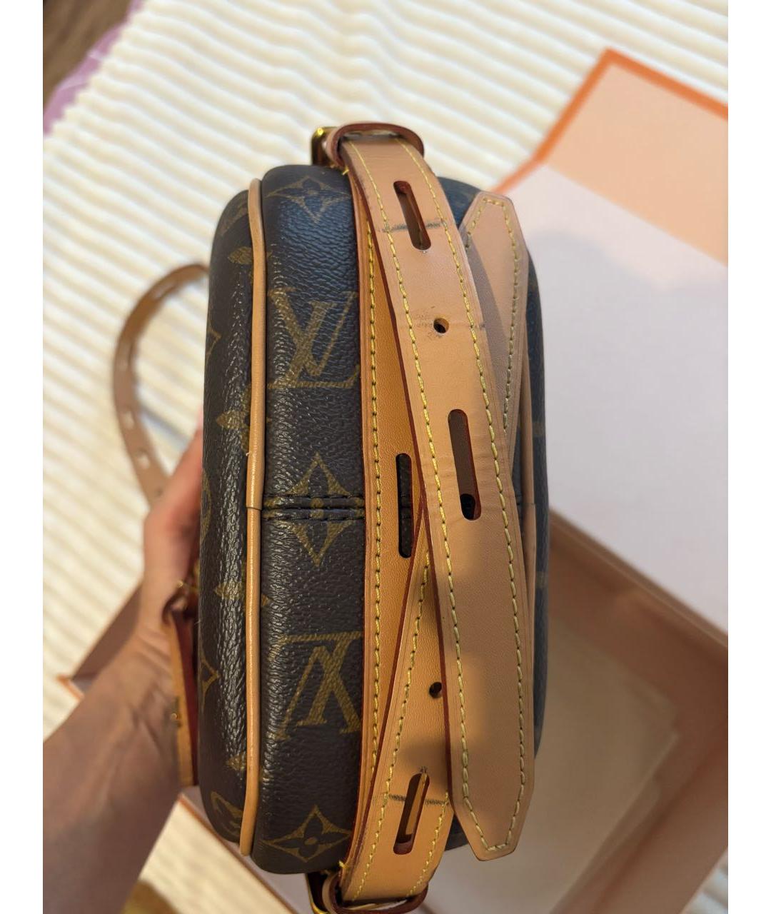 LOUIS VUITTON Коричневая сумка через плечо, фото 3