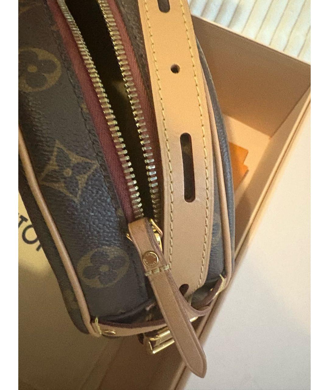 LOUIS VUITTON Коричневая сумка через плечо, фото 5