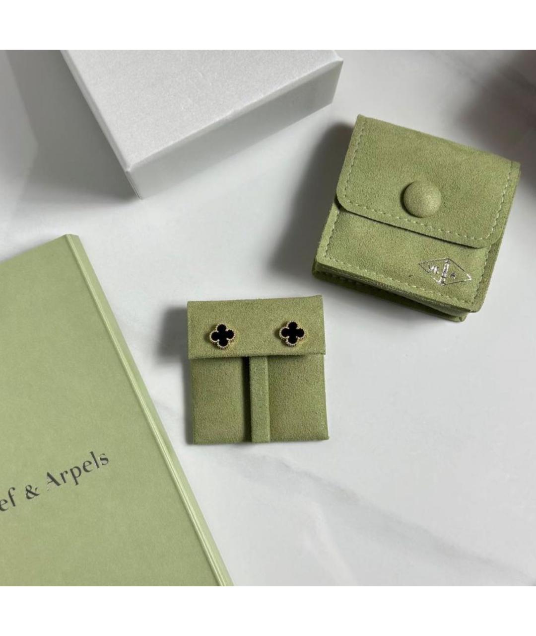 VAN CLEEF & ARPELS Черная подвеска из желтого золота, фото 4