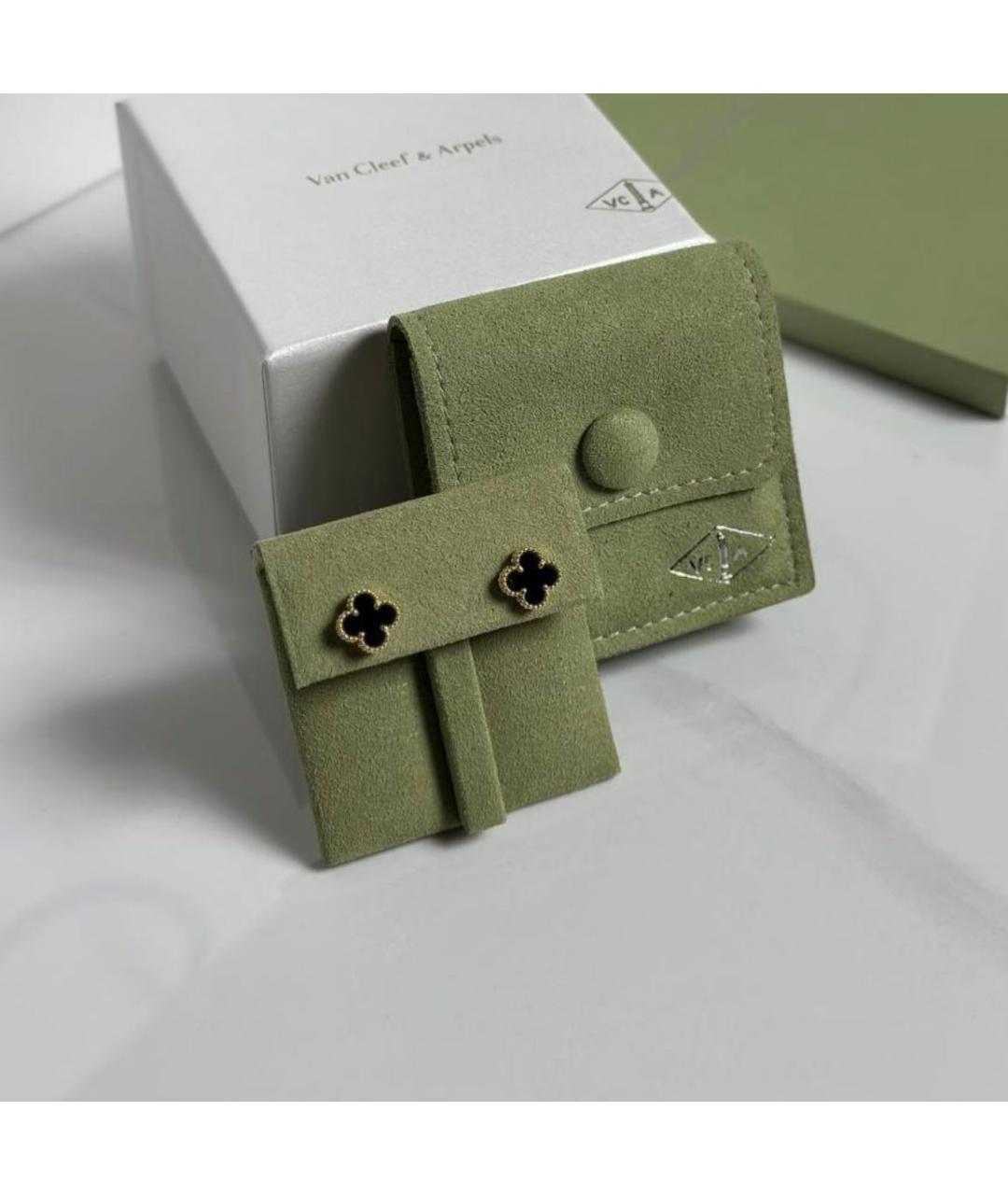 VAN CLEEF & ARPELS Черная подвеска из желтого золота, фото 2