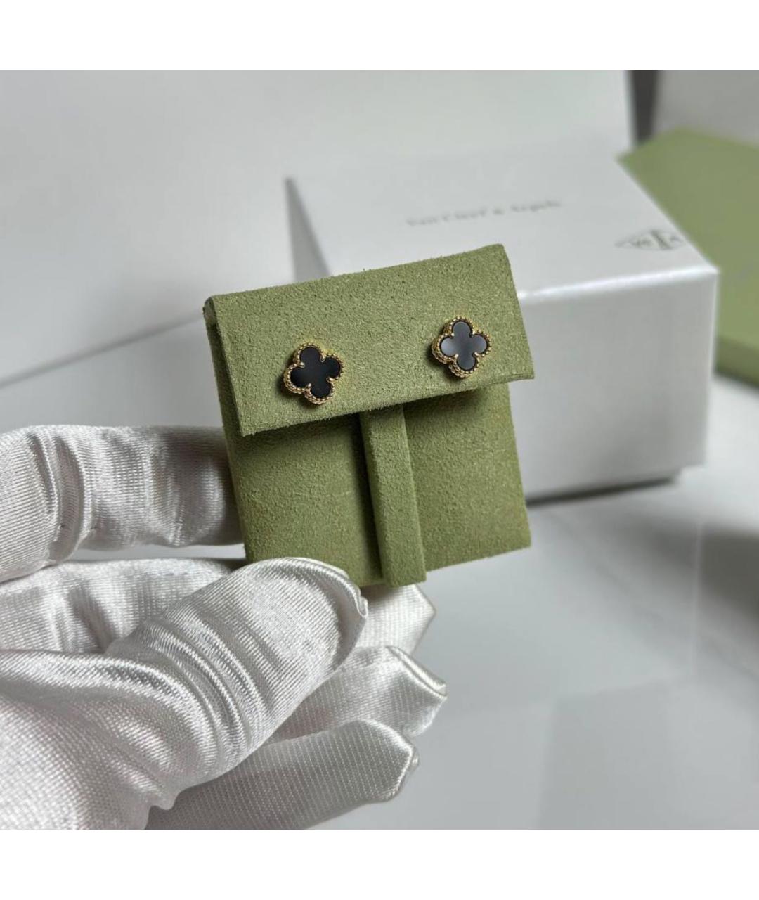VAN CLEEF & ARPELS Черная подвеска из желтого золота, фото 3
