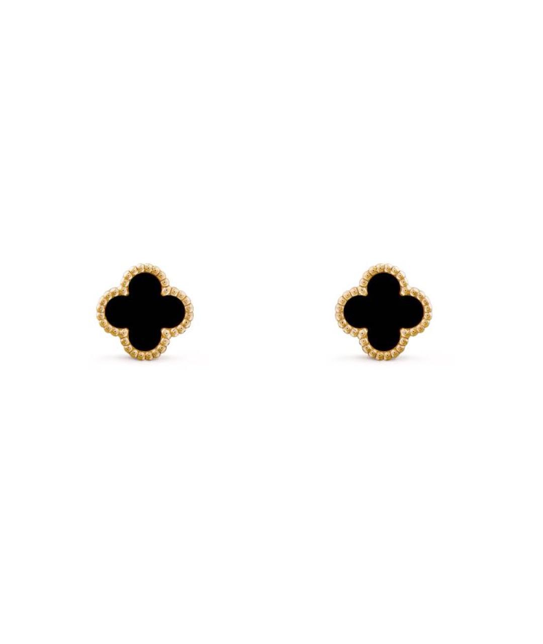 VAN CLEEF & ARPELS Черная подвеска из желтого золота, фото 1