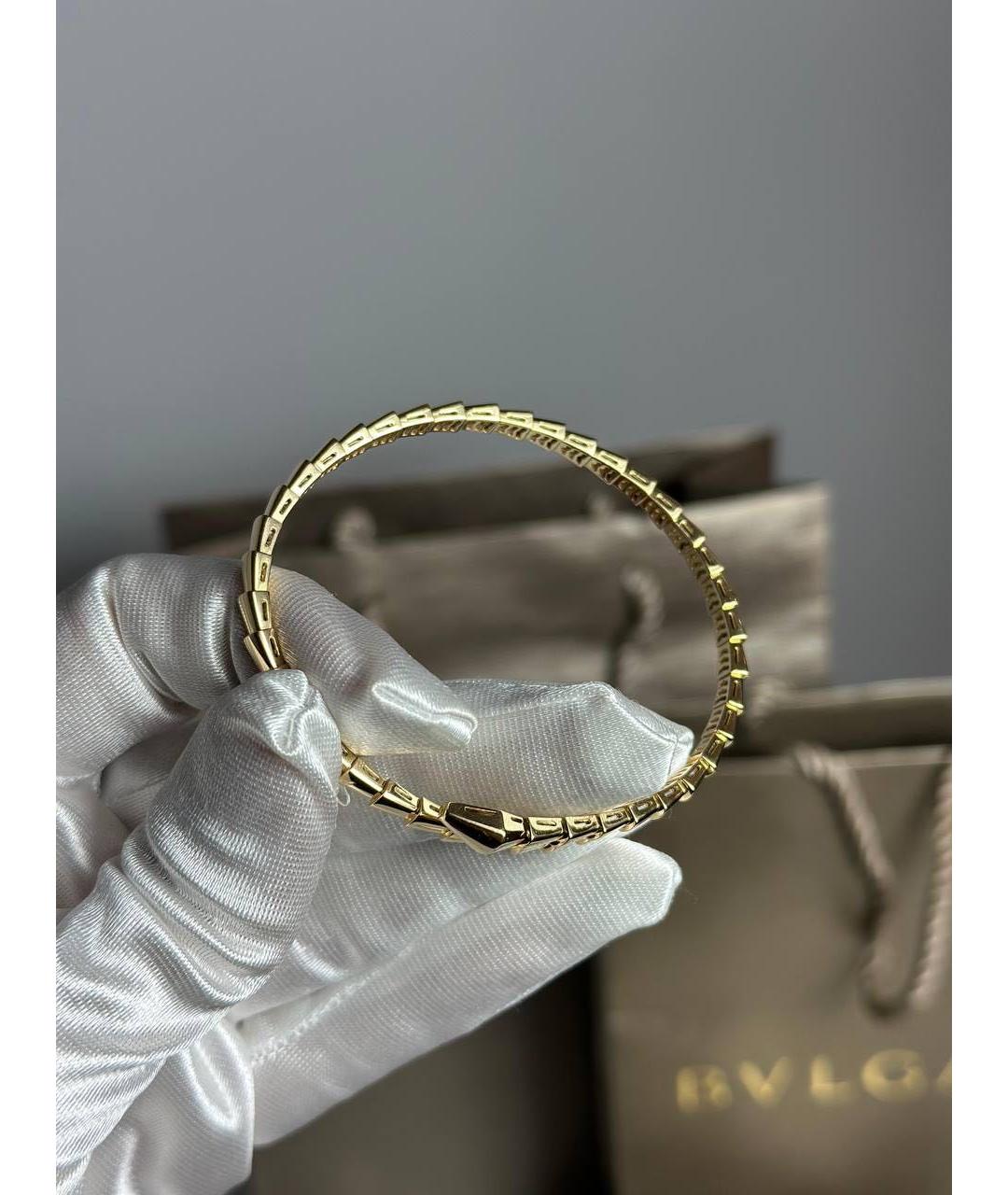 BVLGARI Золотой браслет из желтого золота, фото 4