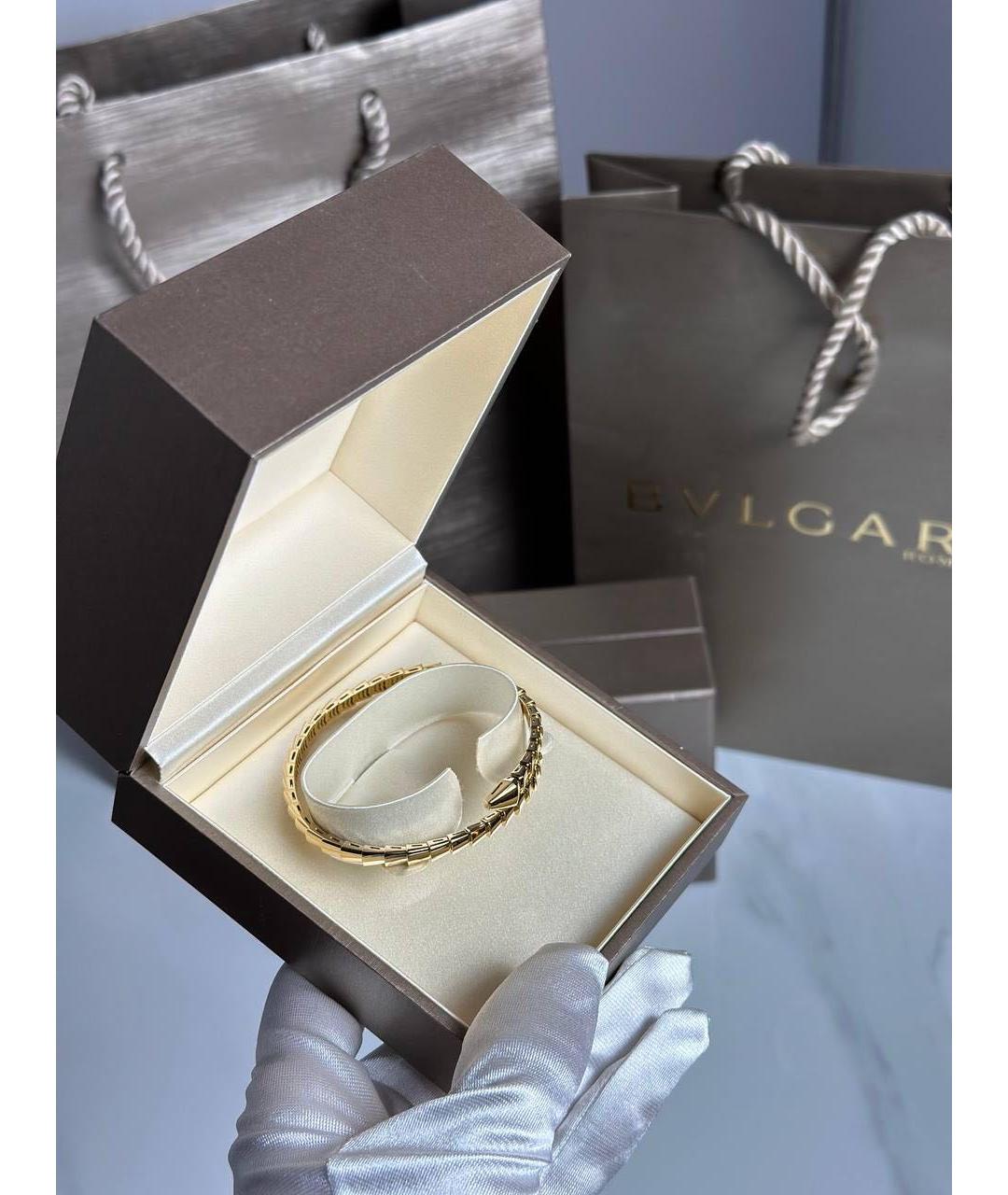 BVLGARI Золотой браслет из желтого золота, фото 3