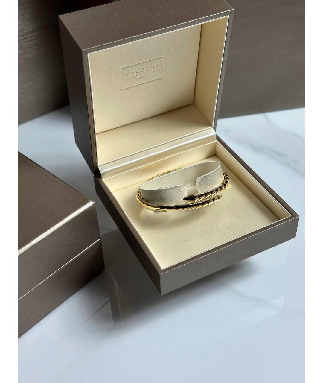BVLGARI Золотой браслет из желтого золота, фото 2