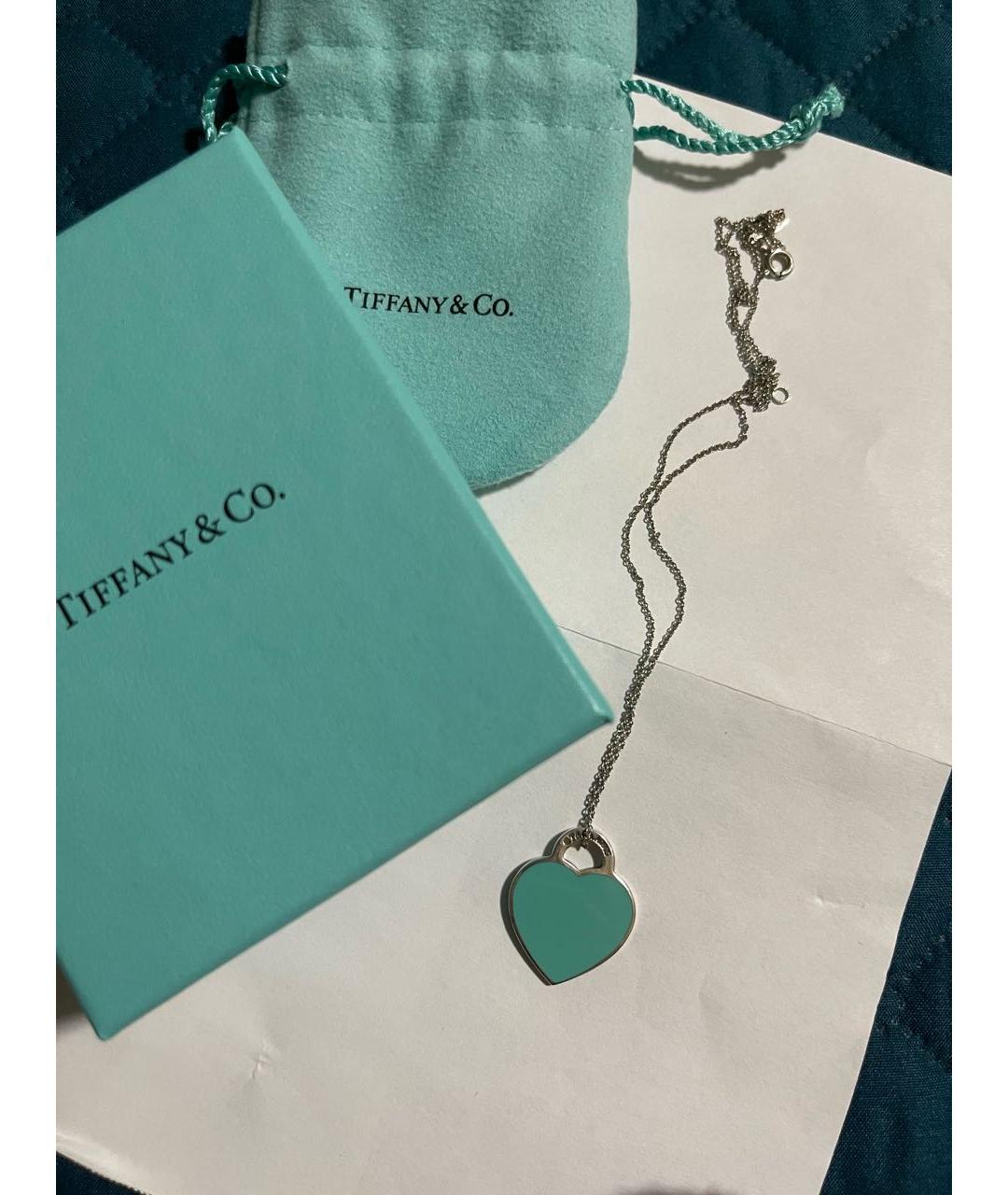 TIFFANY&CO Серебряная серебряная подвеска, фото 3