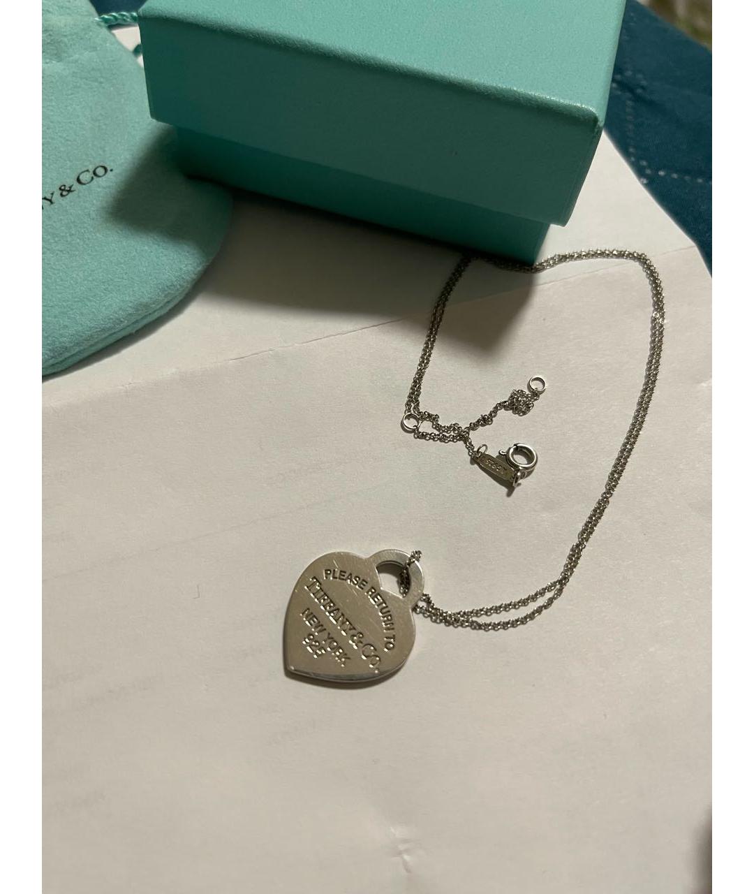 TIFFANY&CO Серебряная серебряная подвеска, фото 2