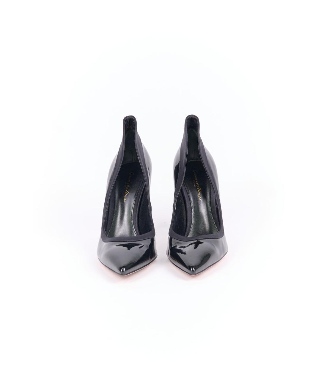 GIANVITO ROSSI Черные туфли из лакированной кожи, фото 3