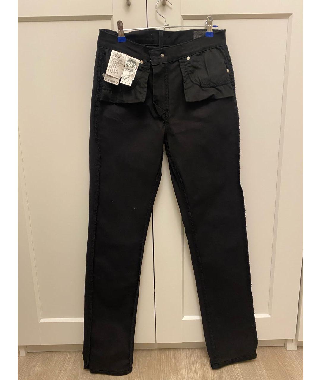 LEVI'S Черные хлопковые прямые джинсы, фото 6