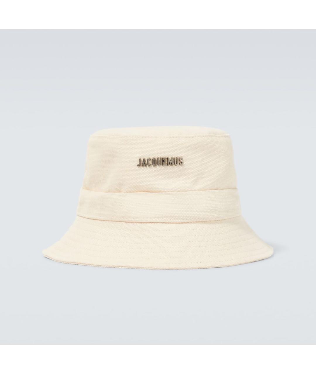 JACQUEMUS Белая хлопковая кепка/бейсболка, фото 4