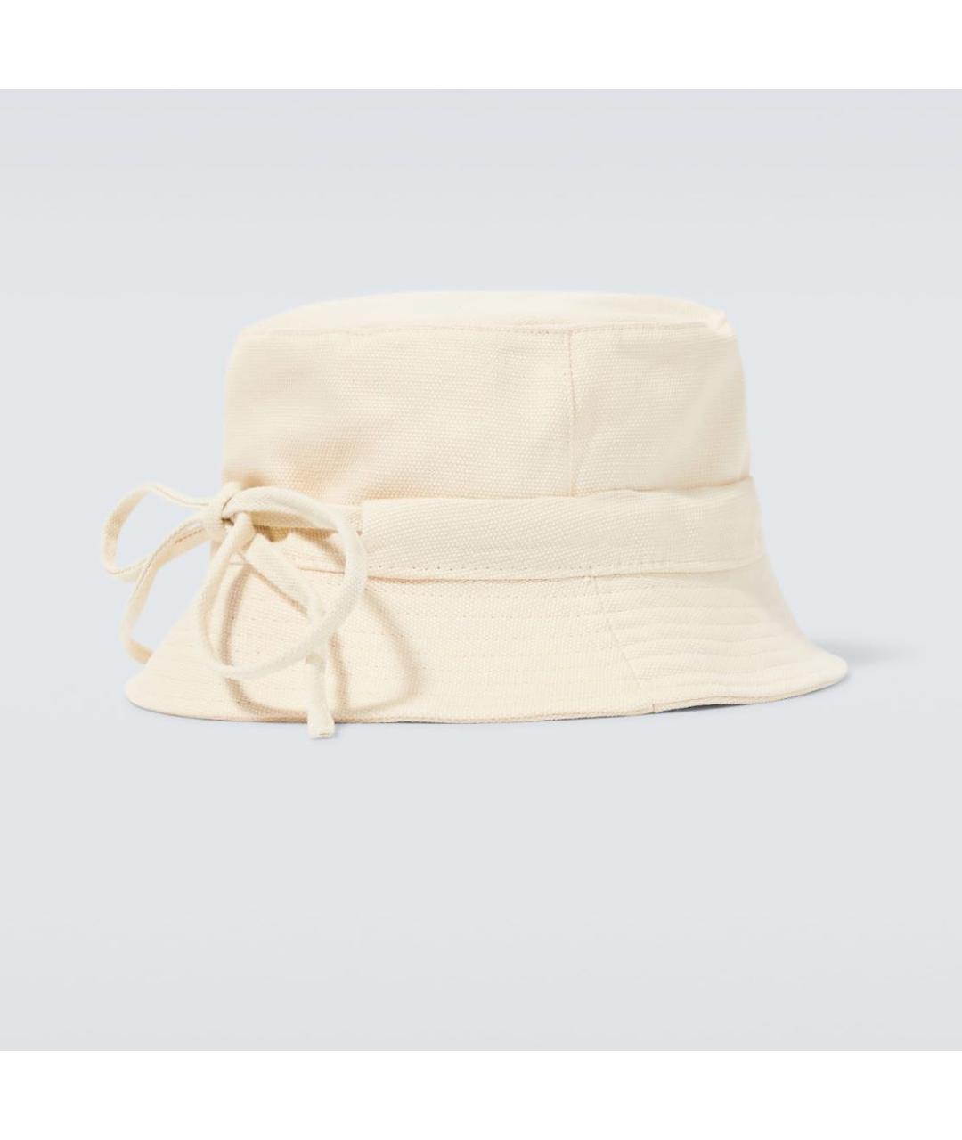JACQUEMUS Белая хлопковая кепка/бейсболка, фото 2